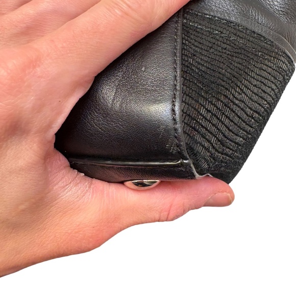 Coach Taylor F25205 Alexis Leather Carryall Satchel Tote Bag in black Leather - Picture 3 of 12